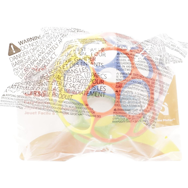 Oball Easy Grasp Shaker Rattle BPA-fri leksak för spädbarn Blue, Red, Green, Yellow