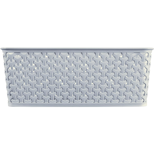 Min stil x3 Medium Rektangulär Förvaringskorg 13L - Blå Blue 3 x 13L Medium