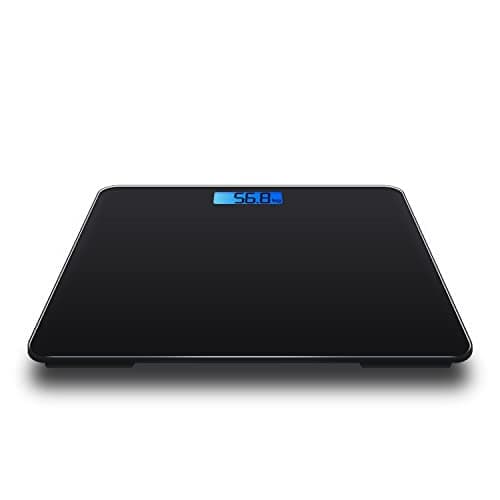 Digital Electronic Bathroom Scale Body Weight 26x26cm 180KG Platform Backlit Display Weight Management