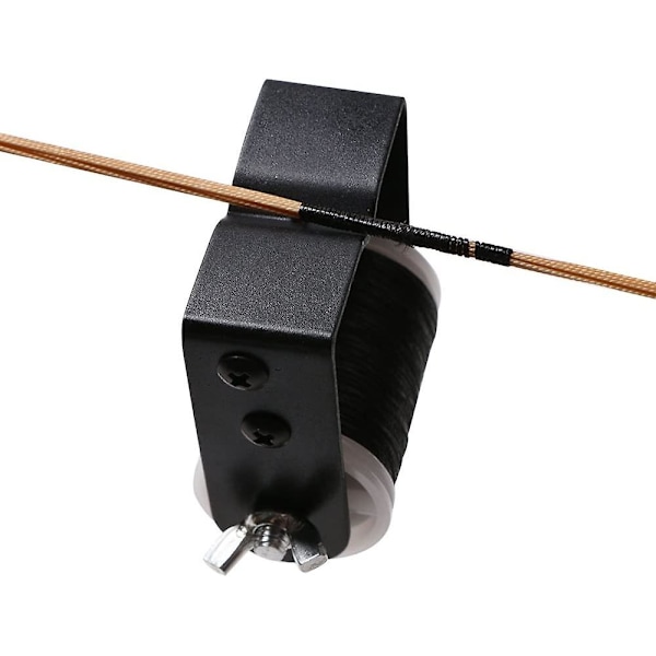 Bue streng servering bue streng servering tråd sæt bueskydning streng udstyr til bueskydning binde nock beskyttelse sort 1 stk)