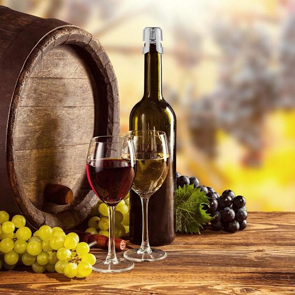 4 stk. flaskepropper i rustfrit stål, champagnepropper, vinpropper, proseccopropper, genanvendelige flaskepropper, vinpropper, vinpropper