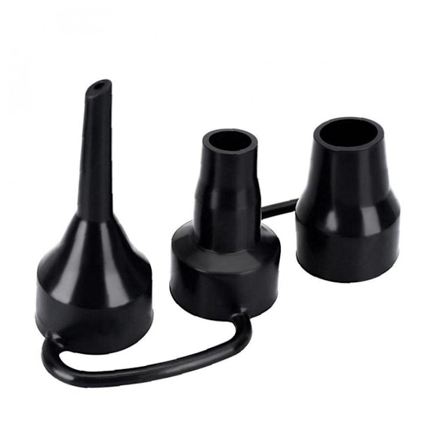 3-pakning Erstatningsdyser Plastdysehode Luftmadrasser Pumpe Dyser Oppblåsbar Luftpumpe Inflator Adapter Luftpumpetilbehør 1