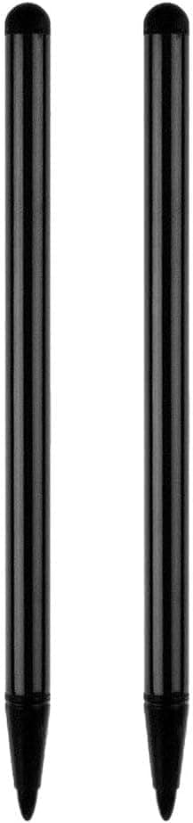 2 Pieces Black Stylus Pens for Universal Touch Screen Devices - Compatible with iPad, Samsung Galaxy, Smartphones