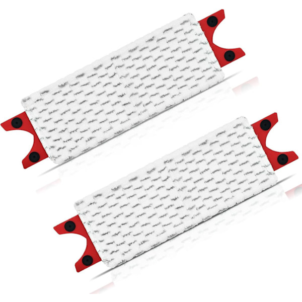 Grå Moppehoved Erstatning, Perfekt Kompatibel Vileda Moppehoved Erstatning Mikrofiber til 1-2 Spray (2-pak)