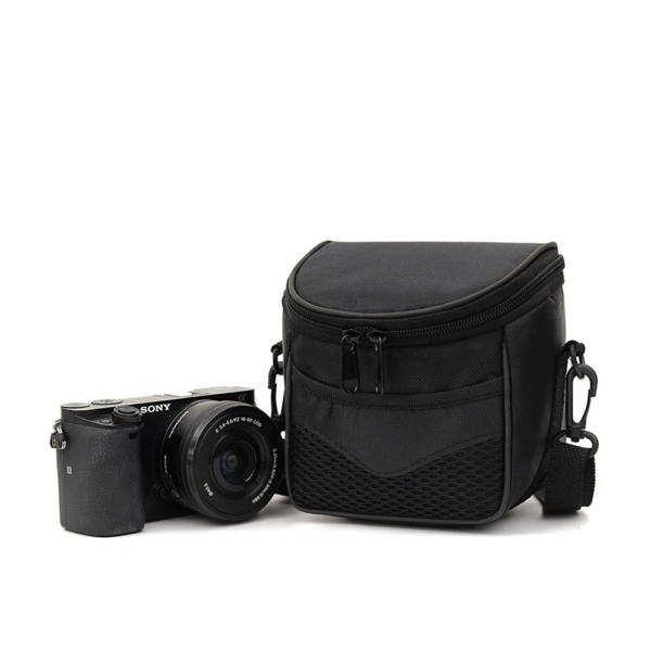 Micro Digital Camera Opbevaringstaske Rejsetaske Enkeltskulder Kamerataske Kamerataske til Canon Nikon Sony SLR DSLR Små mikrokameraer