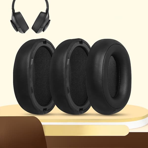Andningsbara öronkuddar för HiVi AW-85 headset, brusreducerande öronmuff