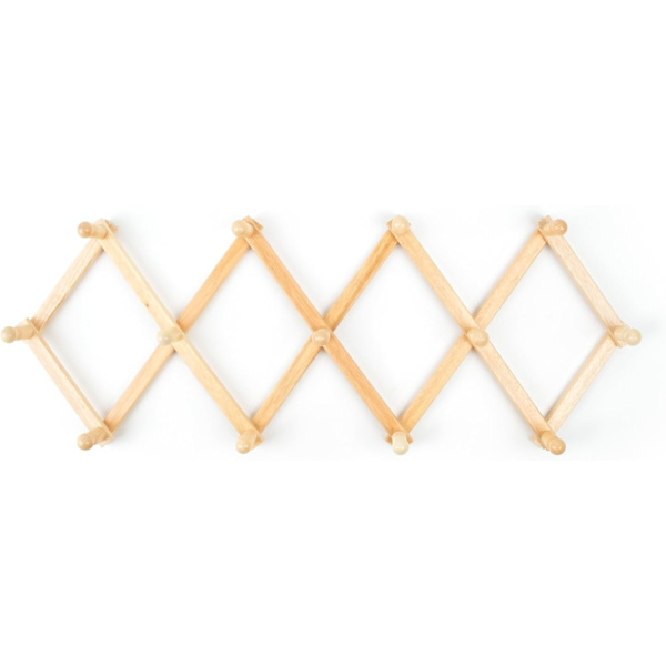 Expandable Wall Mounted Beech Wood Mug Holder
