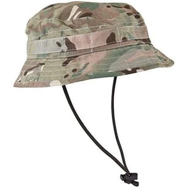itish Special Forces Kortbrättad Bushhatt BTP BRITISH TERRAIN PATTERN 57cm Extra Small XS