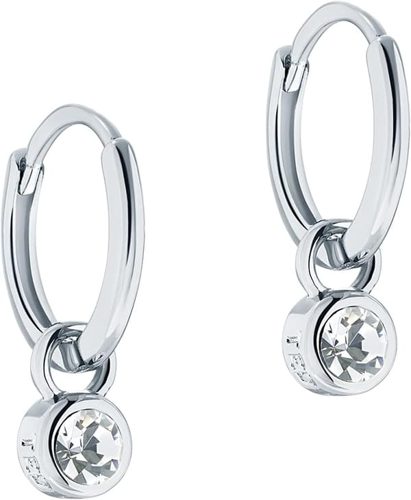 Sinalaa Crystal Huggie Hoop Øredobber for Kvinner