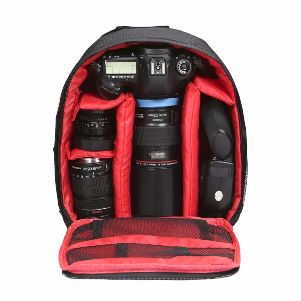 Kamerarygsæk Vandtæt stødsikker campingtaske - lille