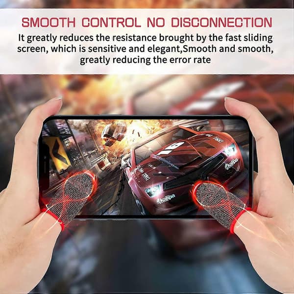 Fingermer for Gaming Mobilspillkontroller Tommelmer