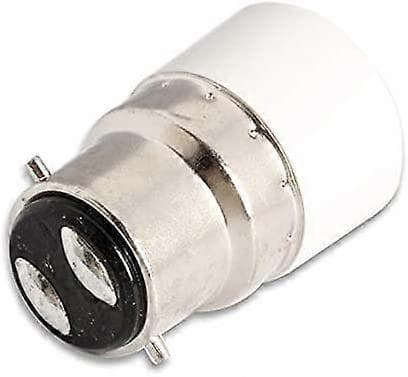 5-pak B22 til E14 Pære Sokkel Konverter B22 Sokkelkontakt til Standard E14 Adapter Lampeholder