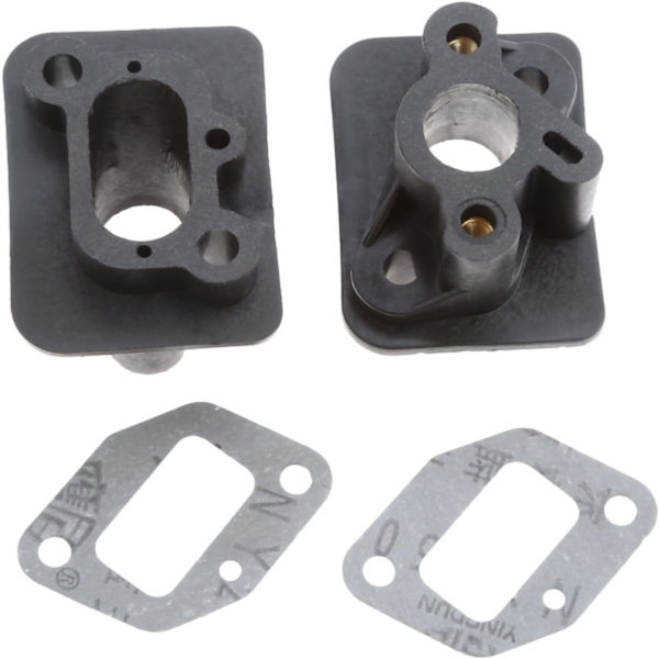 Förgasare Kit Borstskärare Grästrimmer Reservdelar Insugningsrör med Packning 2Set 1E40F-5 44F-5 BC430 CG430 CG520 43CC 52CC