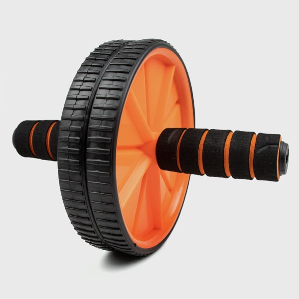 Ab-rulle - Magehjul for mage- og kjernetrening for menn og kvinner hjemme og treningsstudio - svart, rosa eller oransje