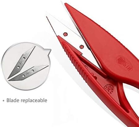 Sewing Seam Ripper Tool, Stitch Remover and Thread Cutter with 2 Large + 2 Small Seam Rippers, 1 Pack Thread Snips, 1 Pack 5\" Scissors