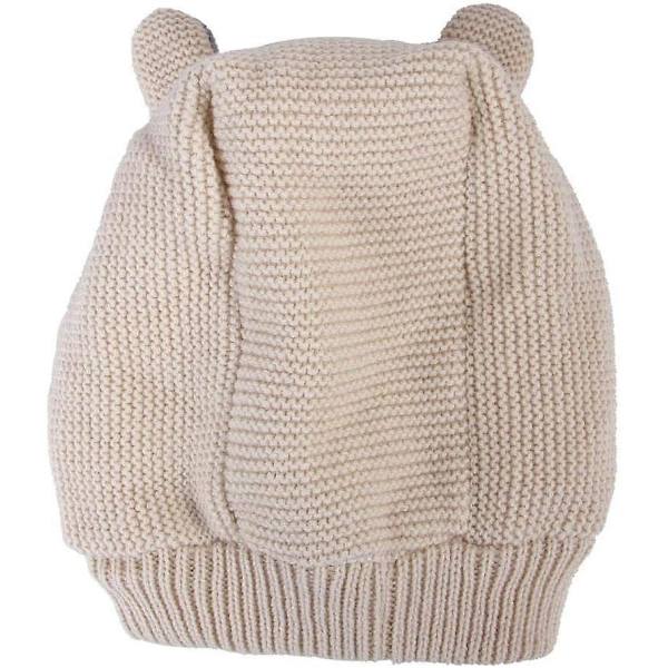 Strikkede Hundehat, Vinter Hunde Balaclava med Søde Ører, Velegnet til Normale og Store Hunde (Omkring 30-50 Kg), Beskyt Hundes Hoved mod Vinterkulde