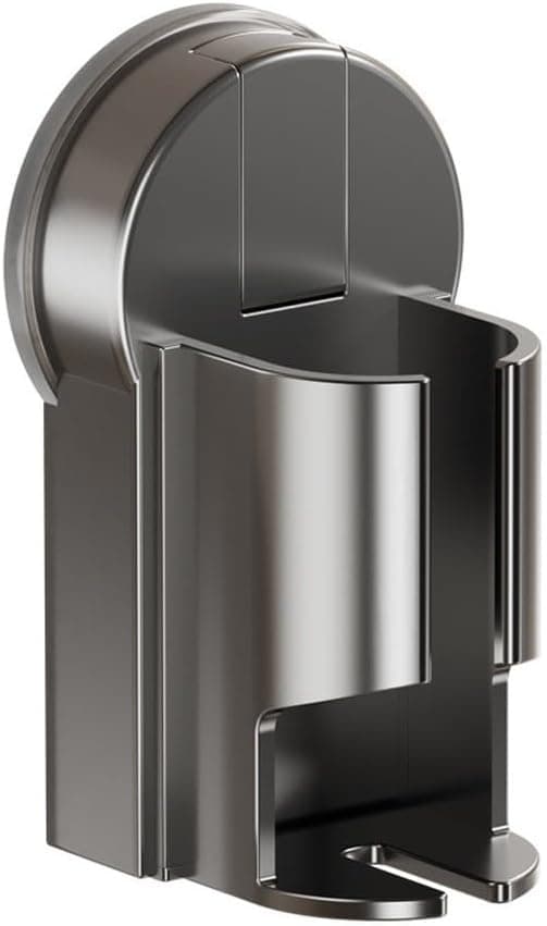 Electric Toothbrush Holder (2-pack) - ABS Material, Suction Cup - Anthracite Grey - 5.5 x 5 x 10 cm