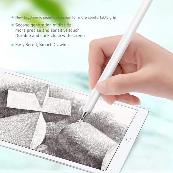 Stylus Pens for All Touch Screens, Rotating Capacitive Disc Tip Universal Stylus Pen