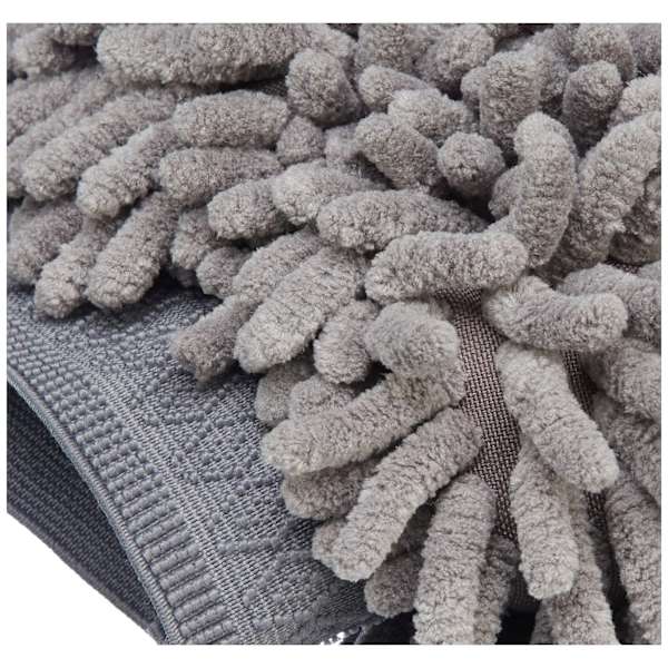 Biltvättshandske Handduk Mikrofiber 2-pack Mörkgrå 30x20cm