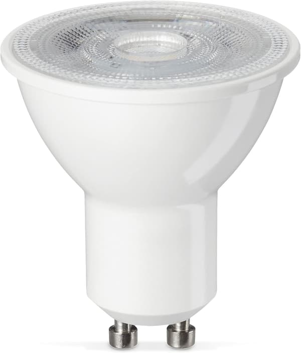LED GU10 Spotlight Lampa, Varmvit, Ej Dimbar - 6-pack