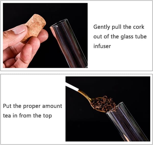 Universal Glass Te Sil, Te Infuser, Drikkeverktøy, Gjenbrukbart Te Filter