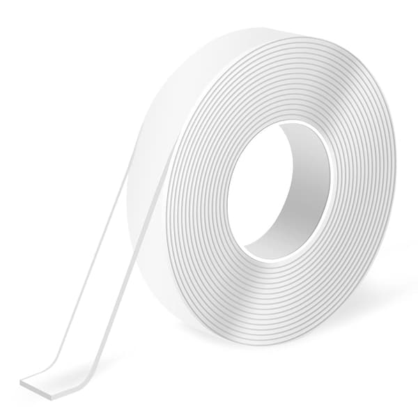 Double-sided Extra Strong (3M), Transparent Double-sided Tape Heavy Duty, Traceless, Removable, Reusable (3M*2CM*1MM)