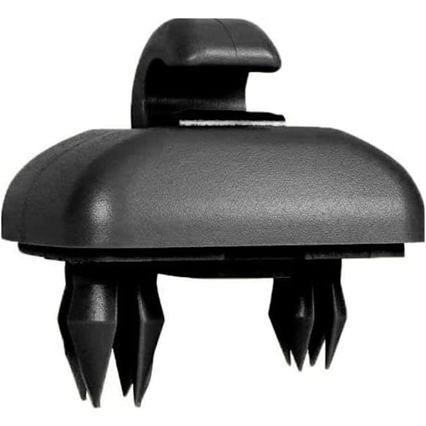 2 kpl automaattista aurinkolipan pidikettä, aurinkolipan pidike, aurinkolipan pidikkeen koukku ripustin korvaava Audi A1 A3 A4 A5 Q3 Q5(8E0 857 562) A7 B6 B7 2 Pack Black