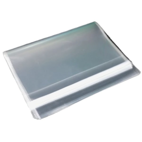 A4 Klar Selvklebende Poser 100 Pakning, 22x30cm Selvforseglende Cellofan Displayposer/Forseglingsposer, Side Luftehull, Pustende Hull Clear A4