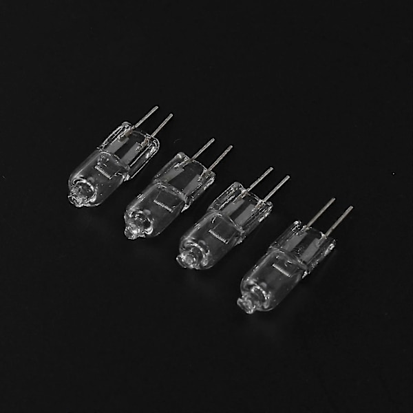10 stk, 12v 35w G4 Halogenstiftlampe, Varmhvit