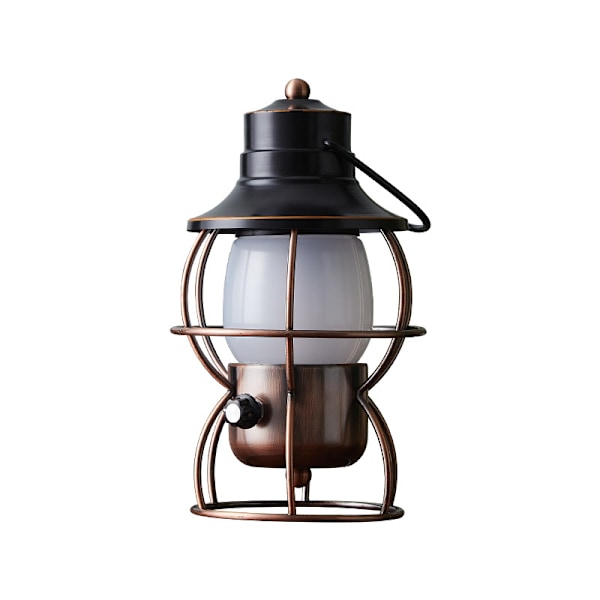 Campinglampa LED portabel tältlampa multifunktionell utomhus campinglampa portabel campingbelysning uppladdningsbar lykta Warm light