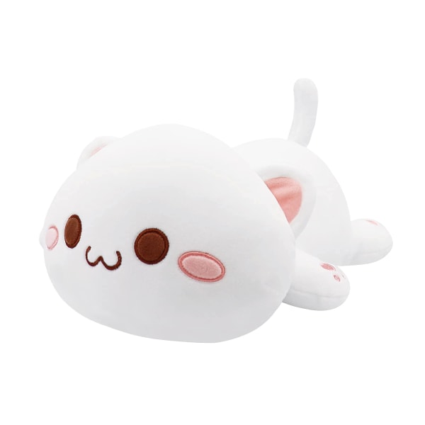 Blød kat plys pude udstoppet dyrelegetøj Kawaii killing Anime plys kramme pude, plys dukke legetøj til børn piger