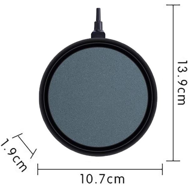 10 cm akvarium luftsten keramisk luftdiffusor djupupplösande syrepump