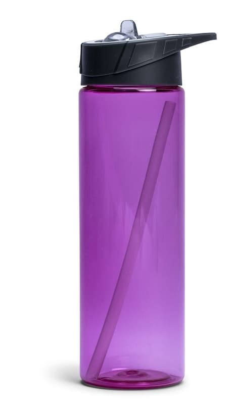 Lord Nelson Vattenflaska med Sugrör Rosa Pink
