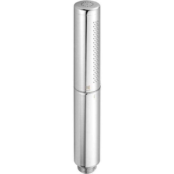 Handhållen dusch Handhållen duschspray Badrum duschstav Högtryckslyx Handdusch Mässing Högflödes handduschhuvud, Dubbla funktioner Polished Chrome Dual Functions Style