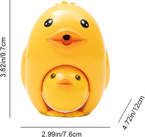 Pencil Sharpener Cartoon Small Yellow Chick Pencil Sharpener Hand Crank Pencil Blade