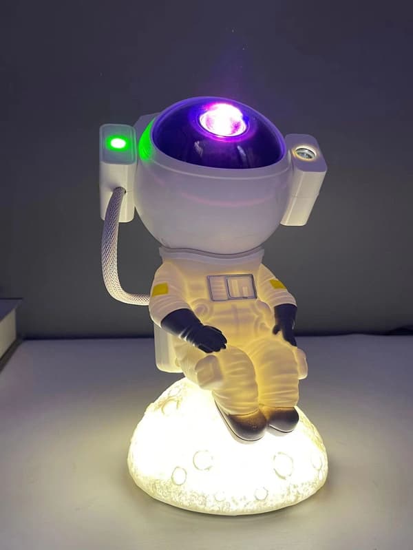 Astronaut Galaxy Projector, Night Light Projector Star Projector with Speaker/Nebula Adjustment/Timer/Play Music (with Bluetooth)