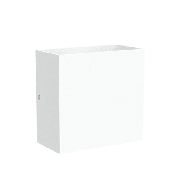 2 stk. Moderne Væglamper, Aluminium Op og Ned Indendørs Lampe, 6W 3000K LED Væglampe, Velegnet til Stue, Soveværelse og Gang, Varm Hvid