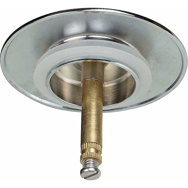 2024 Badepropp Diameter 70mm Med Dobbel Tetning Høydejusterbar Universell Badepropp Vaskventil Forkrommet Herdet Messing Anti-rust
