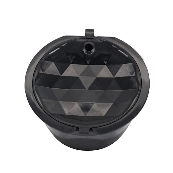 2 st rostfria påfyllningsbara kaffemaskinfilterkapselkoppar för Dolce Gusto-set (h)