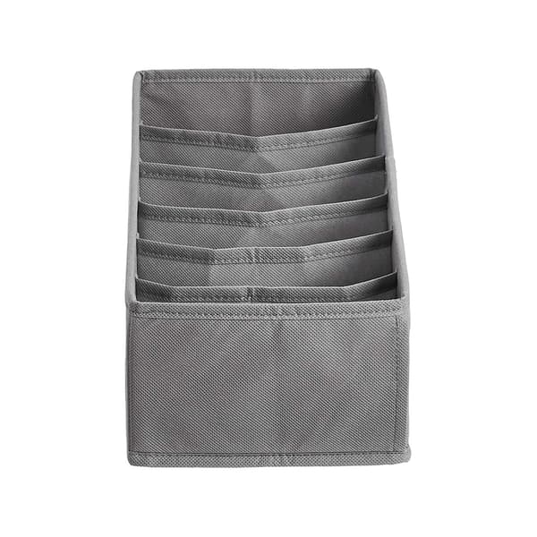 Amazon Basic Skuffeorganisator for garderobe, 2-pakning, grå