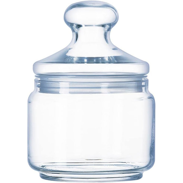 Opbevaringsglas, sodalimeglas, 500 ml