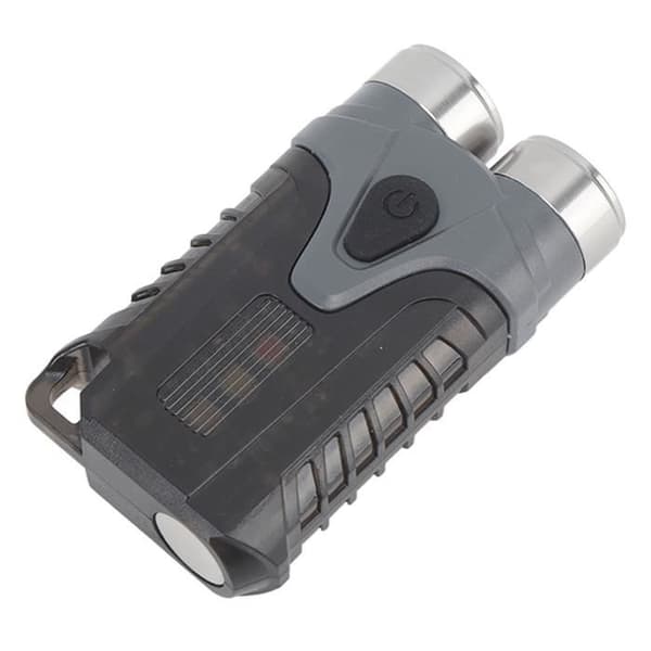 Mini USB Genopladelig Kraftig Nøgleringslygte