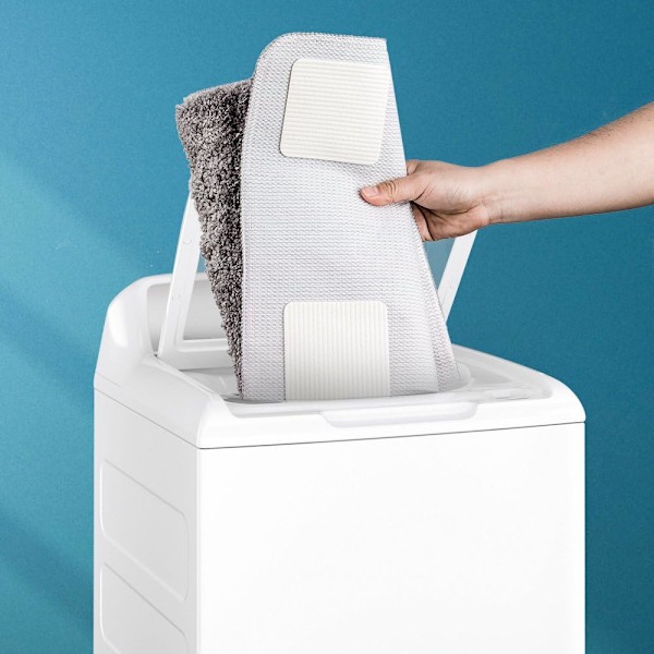 Tepperunderlag med grep, 8 stk Sklisikre Vaskbare Grep for Tepper, “Vacuum TECH” - Nye Materialer for å Hindre Tepper i å Krølle seg: Hold Teppet på Plass & Lag White 8 Pack