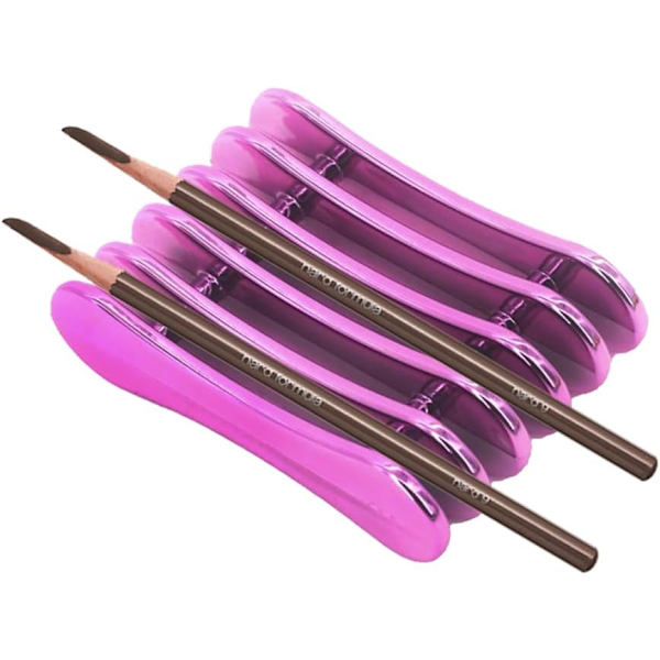 zl Penselholder, Neglekunst penselholder, Neglekunst pennestativholder, Sminkepensel og neglpensel visningsstativ, Penselstativ Penselstøtte, Negletilbehør Purple