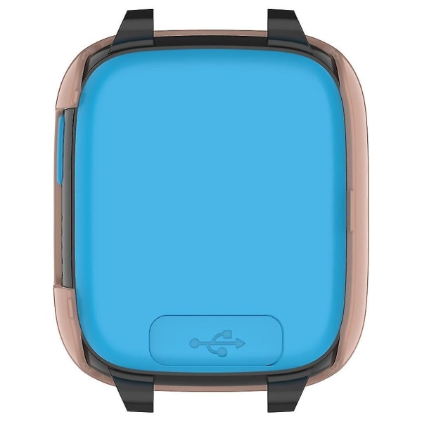 För Xplora Xgo3 Smartwatch För Case Pc Cover + Glasskärmskydd (svart)