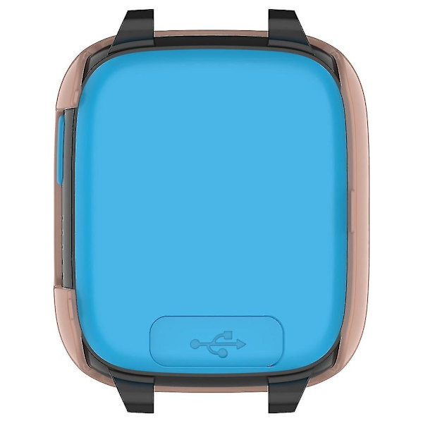 För Xplora Xgo3 Smartwatch För Fodral Pc-skydd + Glasskärmsskydd (svart)