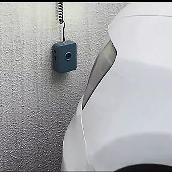 Garage Parkering Assist, Led Park Assist Alarm, Garage Parkering Sensor Hjälp, Led Stoppskylt Stötfångare Sensor Med Justerbar Höjd, Batteridriven, Väggmon