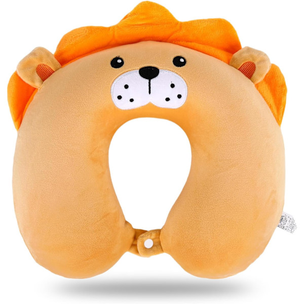 Pute Cartoon Dyre Nakkestøtte Pute 30 * 30cm Memory Foam Nakkepute U-formet Elastisk Barn Reisepute Bærbar U-formet Pude for J 30*30cm