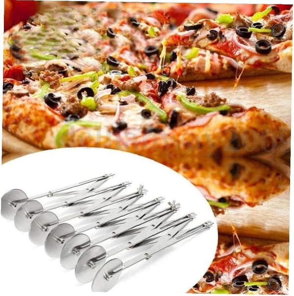 Stainless Steel Dough Divider, Expandable, 5 Wheels, Bread Cutter, Portable Dough Divider, Kitchen Accessory
