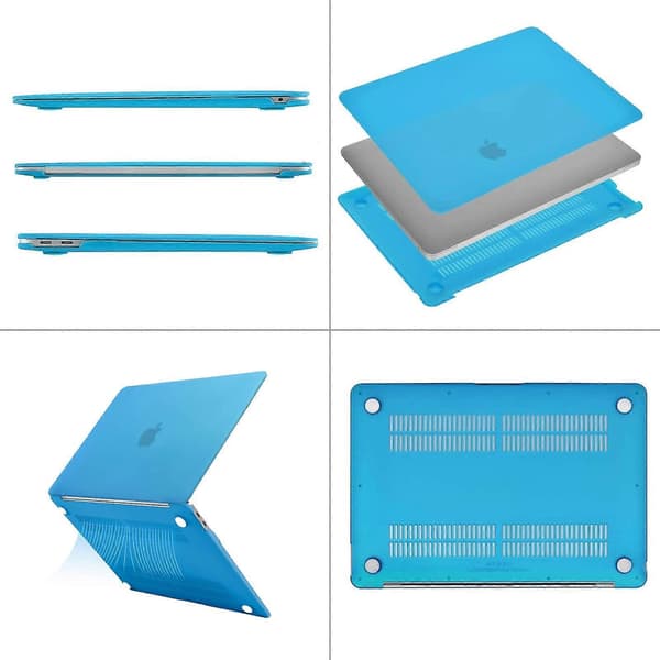 Shell Cover til MacBook Air 13 tommer Case A2337 A2179, Blå